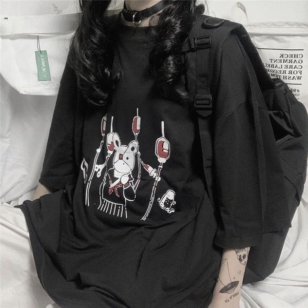 women's t-shirt women ulzzang t shirt summer korean style tshirt gothic graphic tee harajuku kawaii goth clothes grunge horror streetwe, White
women's t-shirt women ulzzang t shirt summer korean style tshirt gothic graphic tee harajuku kawaii goth clothes grunge horror streetwe, White