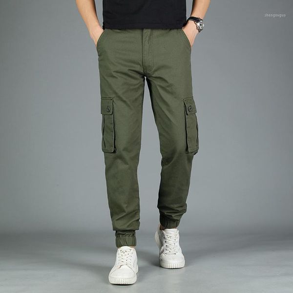 men's pants spring autumn men leisure cargo with baggy pockets design male black gray khaki army green pegged trouser comfort buttoms
men's pants spring autumn men leisure cargo with baggy pockets design male black gray khaki army green pegged trouser comfort buttoms