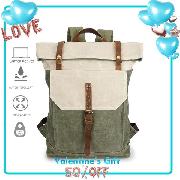 backpack tangde 2021 retro waterproof canvas laproll extra space durable outdoor rucksack mochila
backpack tangde 2021 retro waterproof canvas laproll extra space durable outdoor rucksack mochila