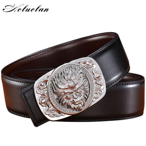 belts aoluolan zodiac belt men's leather domineering smooth buckle white korean trend national style, Black;brown
belts aoluolan zodiac belt men's leather domineering smooth buckle white korean trend national style, Black;brown