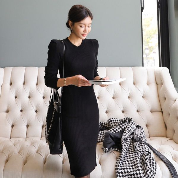 2021 new simple autumn winter elegant pencil knitting sweater women slim bottoming sheath es office wear bodycon vestidos robe iybr, Black;gray
2021 new simple autumn winter elegant pencil knitting sweater women slim bottoming sheath es office wear bodycon vestidos robe iybr, Black;gray