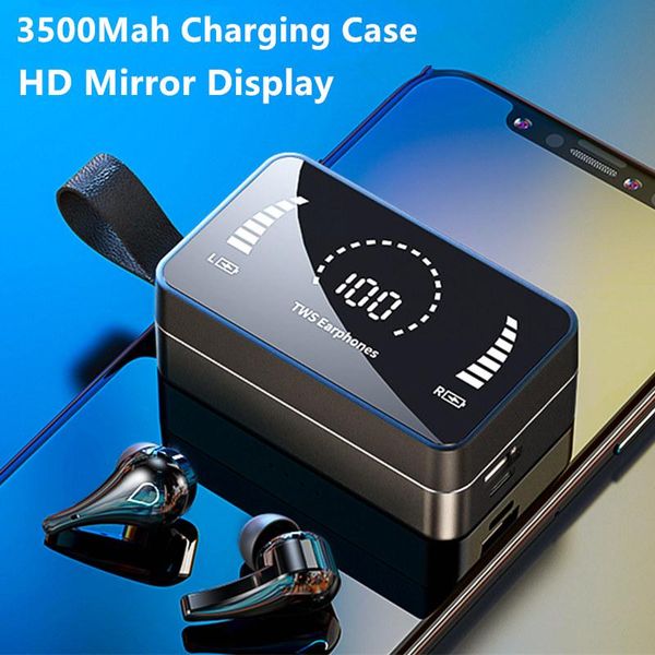 h3 new tws wireless earphones charging case bluetooth 5.0 headphone hd mirror display ipx7 waterproof earbuds stereo for phone
h3 new tws wireless earphones charging case bluetooth 5.0 headphone hd mirror display ipx7 waterproof earbuds stereo for phone