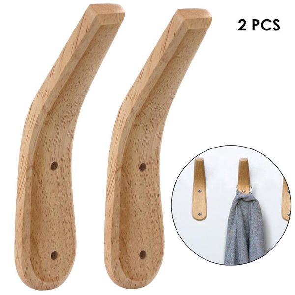 hangers & racks 2-pack wall mounted clothes hooks natural beech wood hook hat coat towel organizer hanger for entryway kitchen
hangers & racks 2-pack wall mounted clothes hooks natural beech wood hook hat coat towel organizer hanger for entryway kitchen