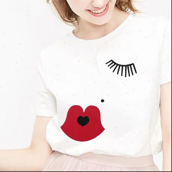 women red mouth lip love print t shirts base o neck short sleeve tshirt all match white tee funny girls shirt
women red mouth lip love print t shirts base o neck short sleeve tshirt all match white tee funny girls shirt