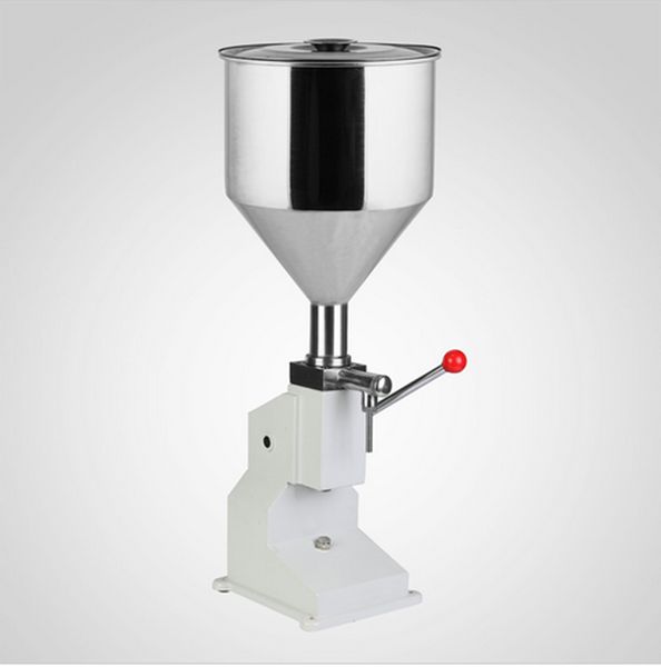 Image of Bottle Filling Machine 5-50ml Manual Liquid Filler Stainless Steel Filling Machine for Cream Shampoo Cosmetic Bottler