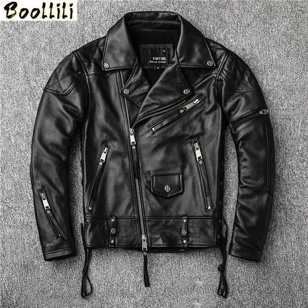 men's leather & faux boollili genuine jacket men cow coat biker motorcycle spring autumn short mens jackets, Black
men's leather & faux boollili genuine jacket men cow coat biker motorcycle spring autumn short mens jackets, Black