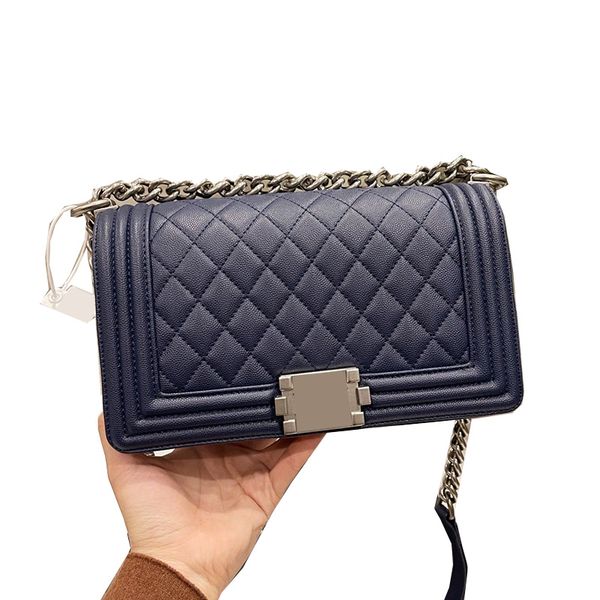 25cm classic flap caviar leather calfskin cross body shoulder bags genuine leather quilted chain strap crossbody tote purse luxury designer
25cm classic flap caviar leather calfskin cross body shoulder bags genuine leather quilted chain strap crossbody tote purse luxury designer