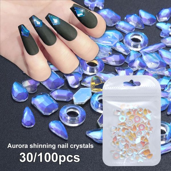 nail art decorations 30/100pcs aurora acrylic rhinestones mix shape crystal flat bottomed drill rhinestone 3d decoration diy tool, Silver;gold
nail art decorations 30/100pcs aurora acrylic rhinestones mix shape crystal flat bottomed drill rhinestone 3d decoration diy tool, Silver;gold