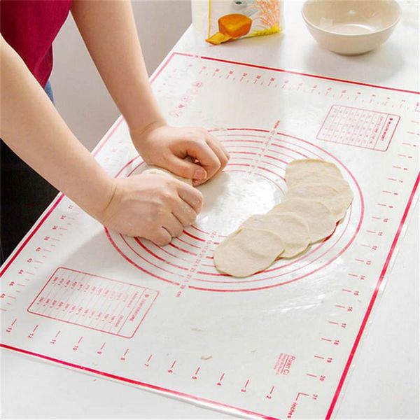 baking & pastry tools non-stick silicone mat pad kneading dough rolling with scales kitchen cooking 60*40cm
baking & pastry tools non-stick silicone mat pad kneading dough rolling with scales kitchen cooking 60*40cm