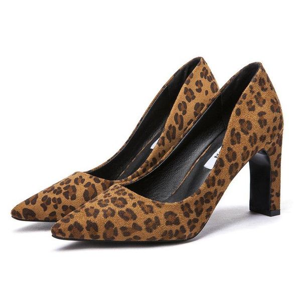 dress shoes net red women's 2021 spring fashion pointed leopard light mouth single thick with high heels large size 414243, Black
dress shoes net red women's 2021 spring fashion pointed leopard light mouth single thick with high heels large size 414243, Black