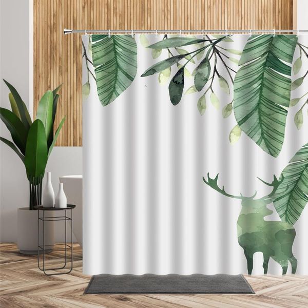 nordic small fresh shower curtain abstract jungle deer green leaves bathroom decor leaf elk pattern printed fabric bath curtains
nordic small fresh shower curtain abstract jungle deer green leaves bathroom decor leaf elk pattern printed fabric bath curtains