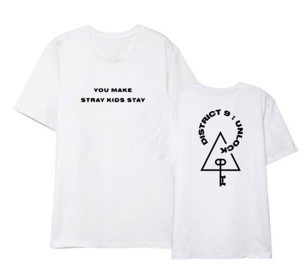 women's t-shirt 2021 arrival kpop stray kids o neck short sleeve t shirt summer you make stay fashion cool, White
women's t-shirt 2021 arrival kpop stray kids o neck short sleeve t shirt summer you make stay fashion cool, White