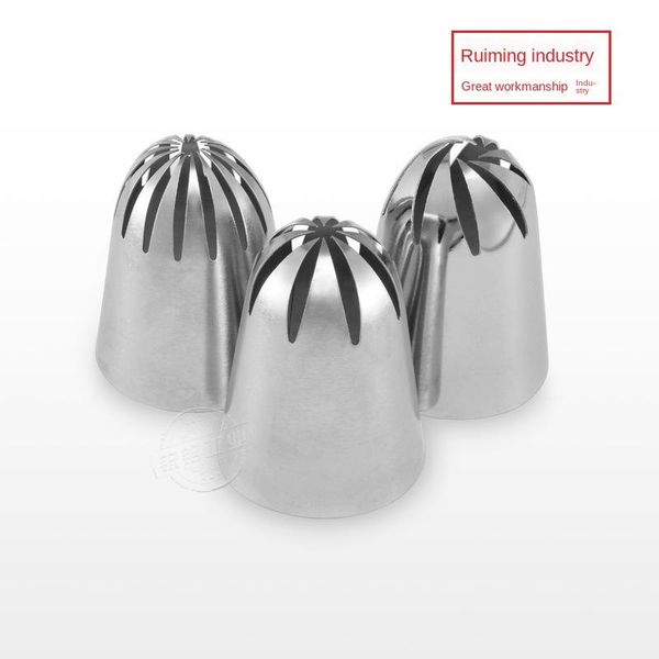 baking & pastry tools seamless 304 stainless steel extra large decorating mouth three-piece set round head russian cream
baking & pastry tools seamless 304 stainless steel extra large decorating mouth three-piece set round head russian cream