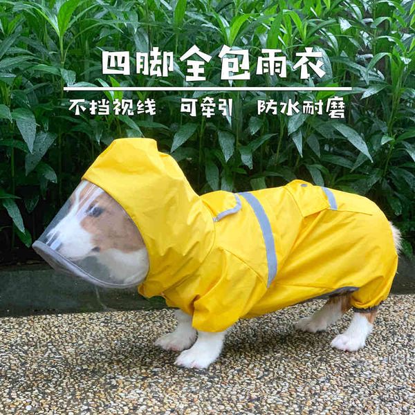 corky dog raincoat four foot waterproof cloth spring and summer all incsive pet products