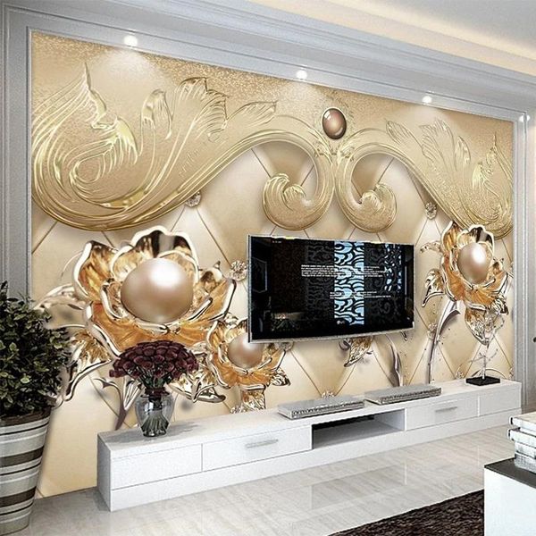 wallpapers custom mural wallpaper european style 3d stereo jewelry flower fresco living room tv sofa bedroom luxury papel de parede sala
wallpapers custom mural wallpaper european style 3d stereo jewelry flower fresco living room tv sofa bedroom luxury papel de parede sala