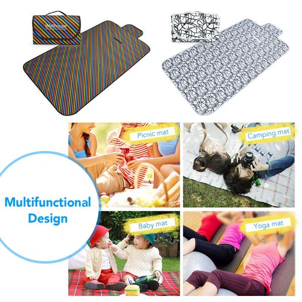 outdoor pads multifunctional picnic blanket waterproof portable camping beach mat hiking accessories
outdoor pads multifunctional picnic blanket waterproof portable camping beach mat hiking accessories
