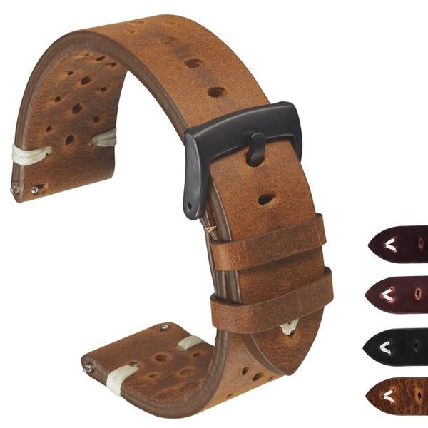 watch bands leather watchband strap handmade vintage porous 18 20 22mm band brown oil wax quickly release, Black;brown
watch bands leather watchband strap handmade vintage porous 18 20 22mm band brown oil wax quickly release, Black;brown