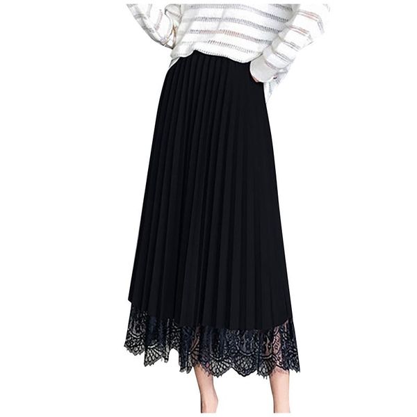 skirts harajuku woman 2021 women spring summer lace elastic high waist long mesh skirt pleated black jupe longue femme
skirts harajuku woman 2021 women spring summer lace elastic high waist long mesh skirt pleated black jupe longue femme