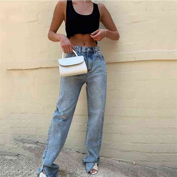 mosimolly washed denim pants jeans women boyfriend jeans casual pants split long pants bottom black jeans 210715, Blue
mosimolly washed denim pants jeans women boyfriend jeans casual pants split long pants bottom black jeans 210715, Blue