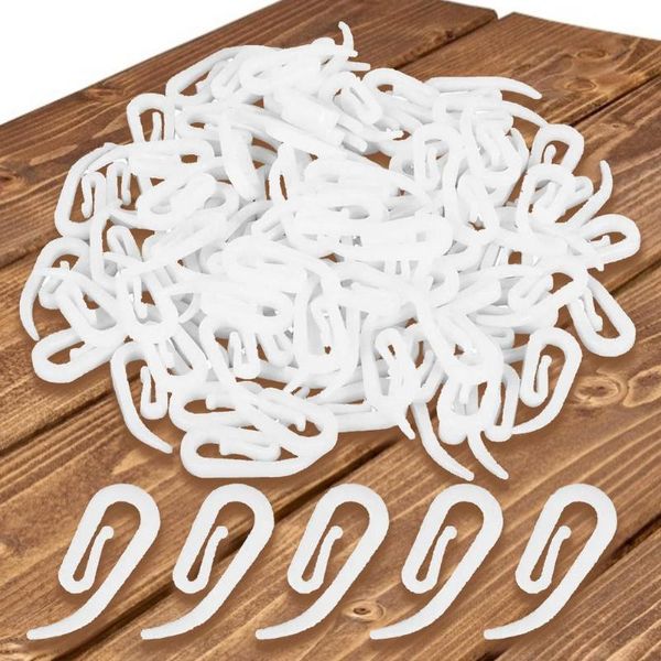 hooks & rails 100pcs/set curtain hanging ring window hanger white plastic hook for car home office
hooks & rails 100pcs/set curtain hanging ring window hanger white plastic hook for car home office