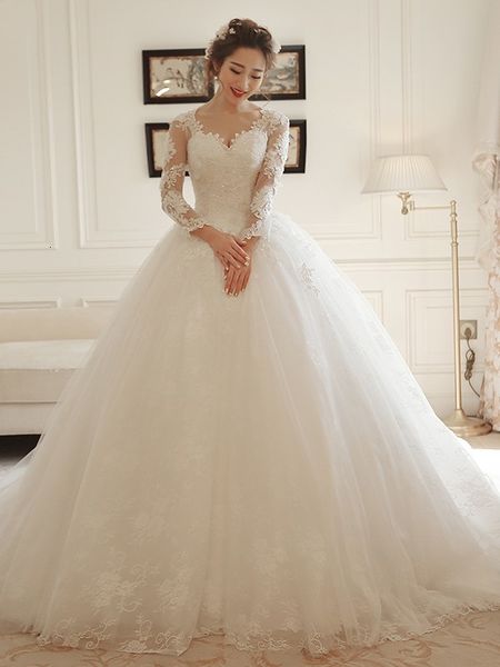 new ensotek 2021 lace es fancy beaded appliques long sleeve bridal arabic muslim wedding gowns vestidos de noiva h9dy, White
new ensotek 2021 lace es fancy beaded appliques long sleeve bridal arabic muslim wedding gowns vestidos de noiva h9dy, White