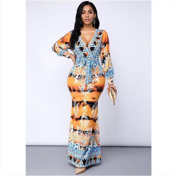 felyn quality fashion design women dress print v neck long sleeve celebrity party maxi vestidos, Black;gray
felyn quality fashion design women dress print v neck long sleeve celebrity party maxi vestidos, Black;gray