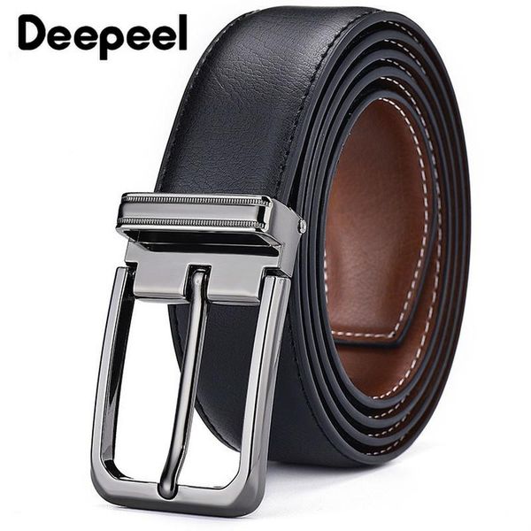 belts deepeel 3.5cm*110cm/115cm/120cm men's two-layer leather pin buckle belt black brown formal business decoration gift bd520
belts deepeel 3.5cm*110cm/115cm/120cm men's two-layer leather pin buckle belt black brown formal business decoration gift bd520