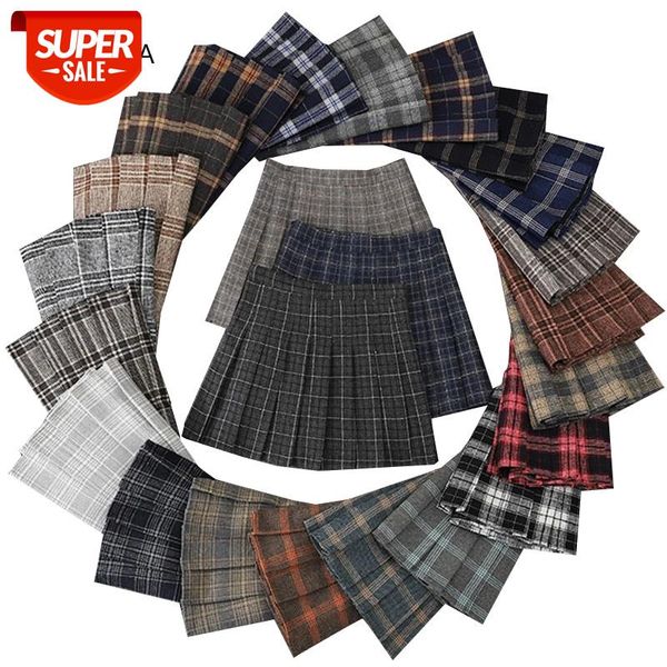 Autumn Winter Women Skirt High Waist A-Line Female Plaid Pleated Skirts Preppy College Style Lady Mini Skirts Sexy Dance Skirt #Vl2U, Black
Autumn Winter Women Skirt High Waist A-Line Female Plaid Pleated Skirts Preppy College Style Lady Mini Skirts Sexy Dance Skirt #Vl2U, Black