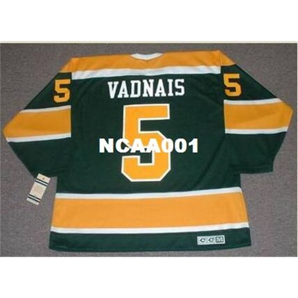 001s #5 carol vadnais california golden seals 1971 ccm vintage home hockey jersey or custom any name or number retro jersey, Black
001s #5 carol vadnais california golden seals 1971 ccm vintage home hockey jersey or custom any name or number retro jersey, Black