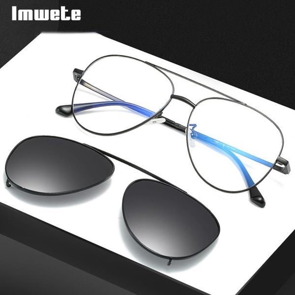 sunglasses imwete polarized men's lens women metal glasses frame vintage double-layer clip hook eyewear suit myopia eyeglasses, White;black
sunglasses imwete polarized men's lens women metal glasses frame vintage double-layer clip hook eyewear suit myopia eyeglasses, White;black