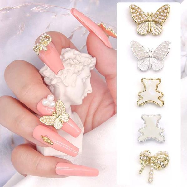 nail art decorations exquisite shiny 3d butterfly bowknot little bear alloy rhinestone luxury charming diy jewelry, Silver;gold
nail art decorations exquisite shiny 3d butterfly bowknot little bear alloy rhinestone luxury charming diy jewelry, Silver;gold