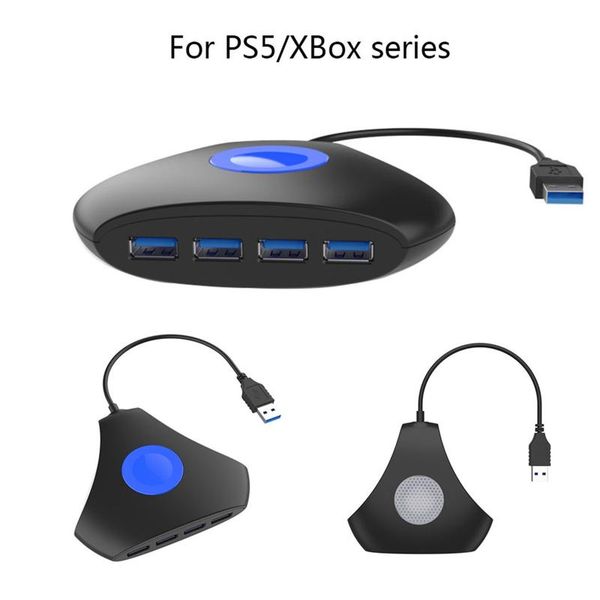 4 ports usb3.0 hub converter for ps5 xbox series x game console extender 4 in 1 usb 3.0 blu-ray splitter game accessories 2021
4 ports usb3.0 hub converter for ps5 xbox series x game console extender 4 in 1 usb 3.0 blu-ray splitter game accessories 2021