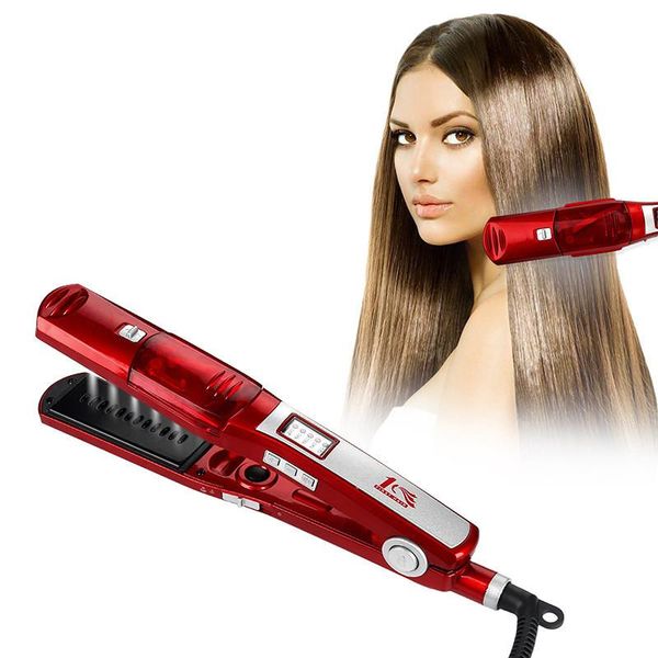 electric hair brushes steam spray splint ceramic straightener multifunctional wet and dry straight comb beauty salon
electric hair brushes steam spray splint ceramic straightener multifunctional wet and dry straight comb beauty salon