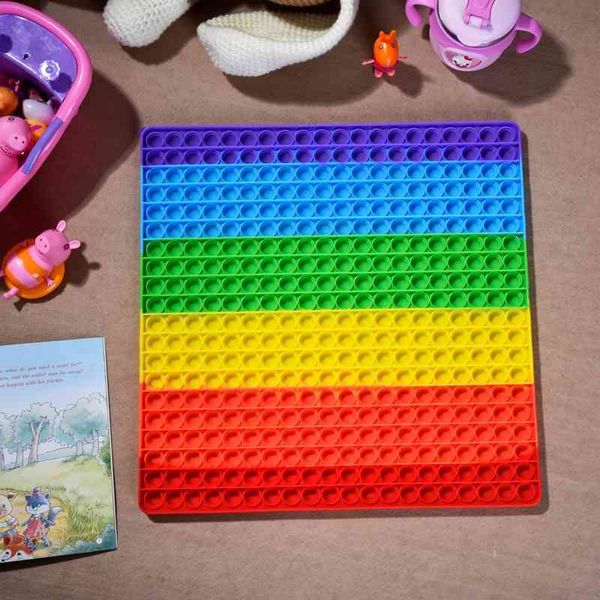 rainbow 40cm large rat killing pioneer children's educational toys mathematical logic thinking interactive silica gel chessboard
rainbow 40cm large rat killing pioneer children's educational toys mathematical logic thinking interactive silica gel chessboard