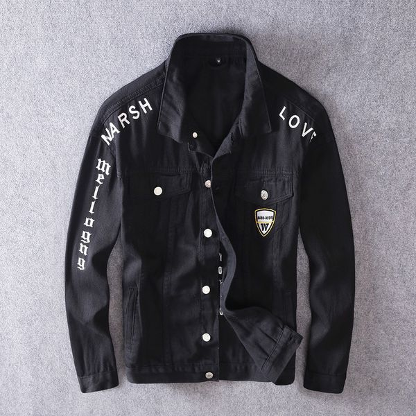 2021 new newly spring autumn fashion jacket men black embroidery designer casual denim cotton coats streetwear punk style chaqueta hombre 3p, Black;brown
2021 new newly spring autumn fashion jacket men black embroidery designer casual denim cotton coats streetwear punk style chaqueta hombre 3p, Black;brown