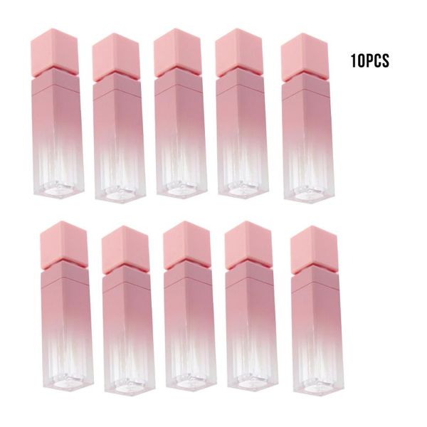 storage bottles & jars 10 pcs/ set gradient square lip glaze tube empty gloss plastic
storage bottles & jars 10 pcs/ set gradient square lip glaze tube empty gloss plastic