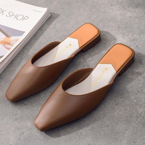 slippers fashion 2021 women half slipper slip-on low-heeled square toe party womens sandals flat d2#2, Black
slippers fashion 2021 women half slipper slip-on low-heeled square toe party womens sandals flat d2#2, Black