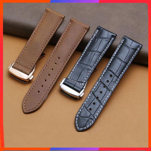 watch bands genuine leather strap 20mm 22mm 23mm black brown bracelet suitable for classic aviation jazz series men's chain gift tool
watch bands genuine leather strap 20mm 22mm 23mm black brown bracelet suitable for classic aviation jazz series men's chain gift tool