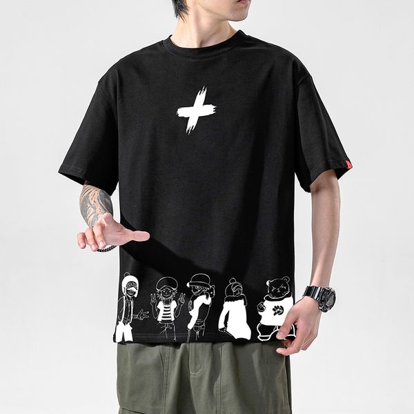 men's short-sleeve t shirt 2021 will see black tshirt superior tees hip hop punk rock fashion printing clothes oversized the neck 8f7f, White;black
men's short-sleeve t shirt 2021 will see black tshirt superior tees hip hop punk rock fashion printing clothes oversized the neck 8f7f, White;black