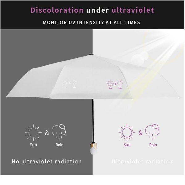 8 ribs matic umbrella rain women three-folding umbrella windproof pure color umbrella female waterproof qylkoo
8 ribs matic umbrella rain women three-folding umbrella windproof pure color umbrella female waterproof qylkoo