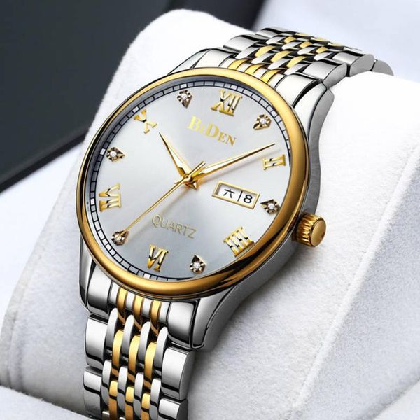wristwatches biden business mens watches luxury big dial male watch waterproof quartz gold men calendar montre homme 2021, Slivery;brown
wristwatches biden business mens watches luxury big dial male watch waterproof quartz gold men calendar montre homme 2021, Slivery;brown