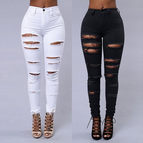 40 hole skiny trousers womens pant high waist push up pencil pure color no bomb cultivate oneself nine cent slim, Black;white
40 hole skiny trousers womens pant high waist push up pencil pure color no bomb cultivate oneself nine cent slim, Black;white