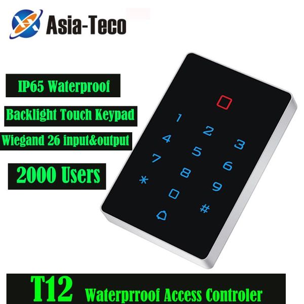ip65 waterproof touch access control integrated machine rfid independent access controller 13.56mhz control keypad t12
ip65 waterproof touch access control integrated machine rfid independent access controller 13.56mhz control keypad t12