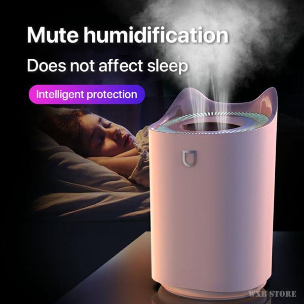 3000ml home air humidifier double nozzle cool mist aroma diffuser with coloful led light heavy fog ultrasonic usb humidificador
3000ml home air humidifier double nozzle cool mist aroma diffuser with coloful led light heavy fog ultrasonic usb humidificador