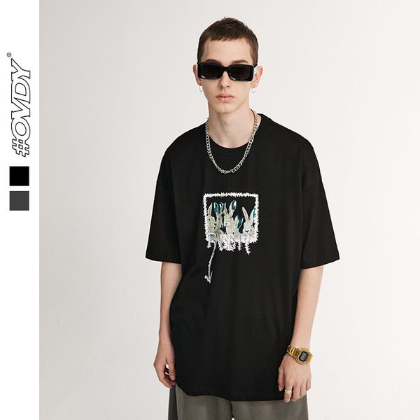 wxwovdy men's wear 2021 spring and summer new national fashion street fashion brand fun thorn rabbit print loose short sve men's w, White;black
wxwovdy men's wear 2021 spring and summer new national fashion street fashion brand fun thorn rabbit print loose short sve men's w, White;black