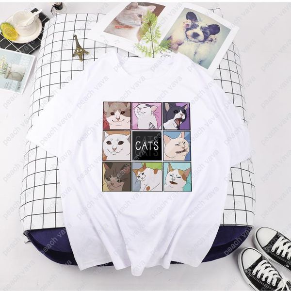 cute funny casual loose kawaii men cat harajuku japanese cartoon printing chic short sleeve summer female t shirt, White;black
cute funny casual loose kawaii men cat harajuku japanese cartoon printing chic short sleeve summer female t shirt, White;black