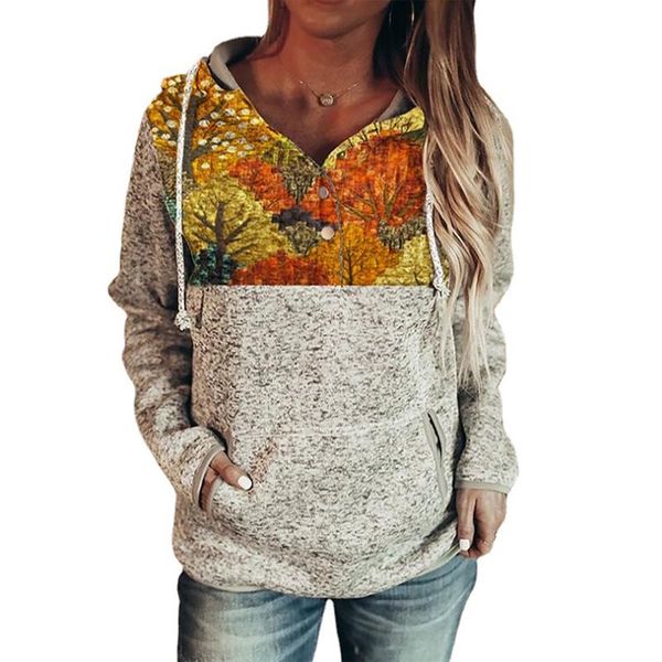 women's hoodies & sweatshirts harajuku drawstring hoodie women 2021 fashion winter long sleeve outfit hooded splicing printing loose fl, Black
women's hoodies & sweatshirts harajuku drawstring hoodie women 2021 fashion winter long sleeve outfit hooded splicing printing loose fl, Black