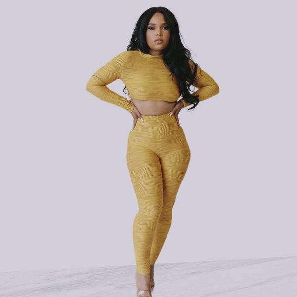 women's two piece pants women 2 set o collar full sleeve ruched crop suit 2021 knitted sets, White
women's two piece pants women 2 set o collar full sleeve ruched crop suit 2021 knitted sets, White