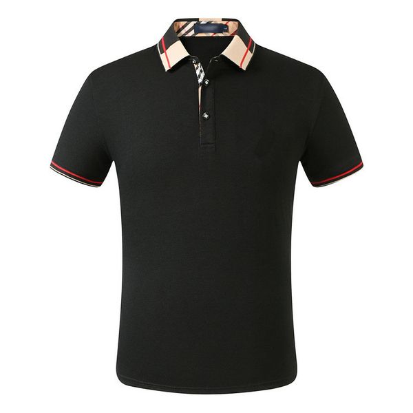 fashion mens polos high street casual short sleeve designer polo shirts men polos casual mens polo shirts t shirt no.7s, White;black
fashion mens polos high street casual short sleeve designer polo shirts men polos casual mens polo shirts t shirt no.7s, White;black