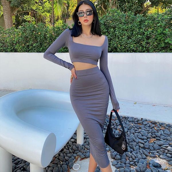 goddess temperament suit autumn fold women tracksuits elastic long sleeve t shirt pleated hip skirt two piece om32, Gray
goddess temperament suit autumn fold women tracksuits elastic long sleeve t shirt pleated hip skirt two piece om32, Gray